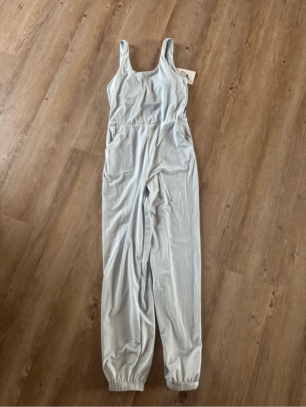 ZYIA Light Blue Sleeveless Jumpsuit